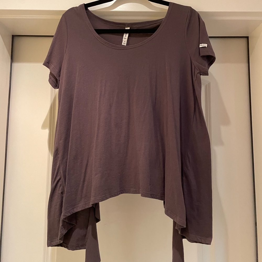 RVCA blouse ruffle